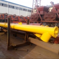 Low Price 8m Length Cement Screw Conveyors with Motor for concrete batching plant