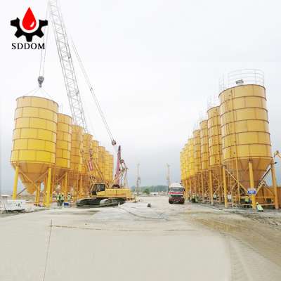 Used 50 tons cement silo,bulk cement storage silo ,powder storage silos