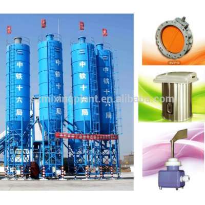 100 ton cement store silo low price with foundation design piece type