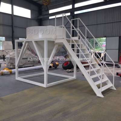 bulk cement storage hopper with ladder 1- 3m3